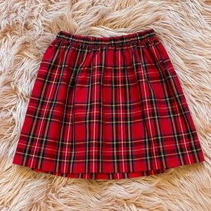 Crewcuts Plaid Skirt 6-7
